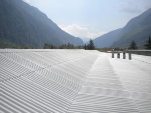 incapsulamento tetto industriale con cemblok film